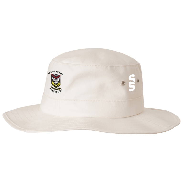 Heaton Mersey CC - Floppy Hat - Ivory