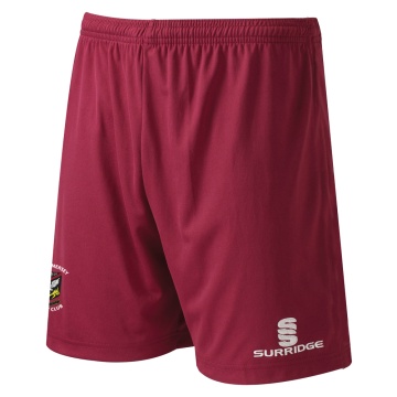 Heaton Mersey Match Short Maroon