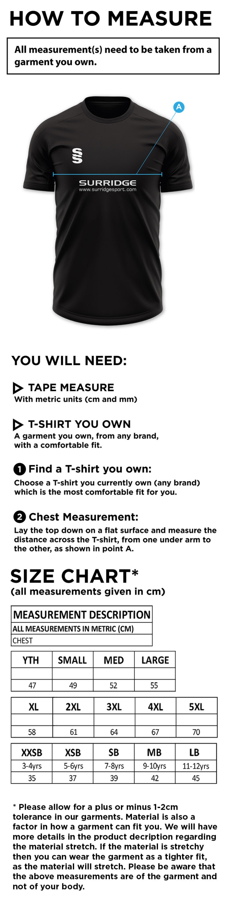 Heaton Mersey cc Dual Games Shirt : Maroon - Size Guide