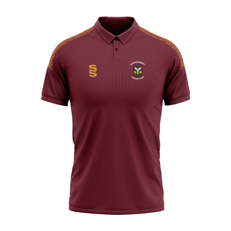 Heaton Mersey Elite Polo Shirt - Mens - Maroon